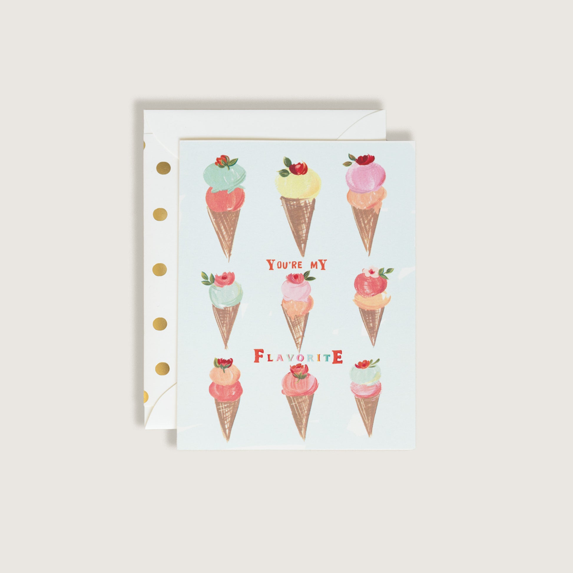 You're My Flavorite Greeting Card