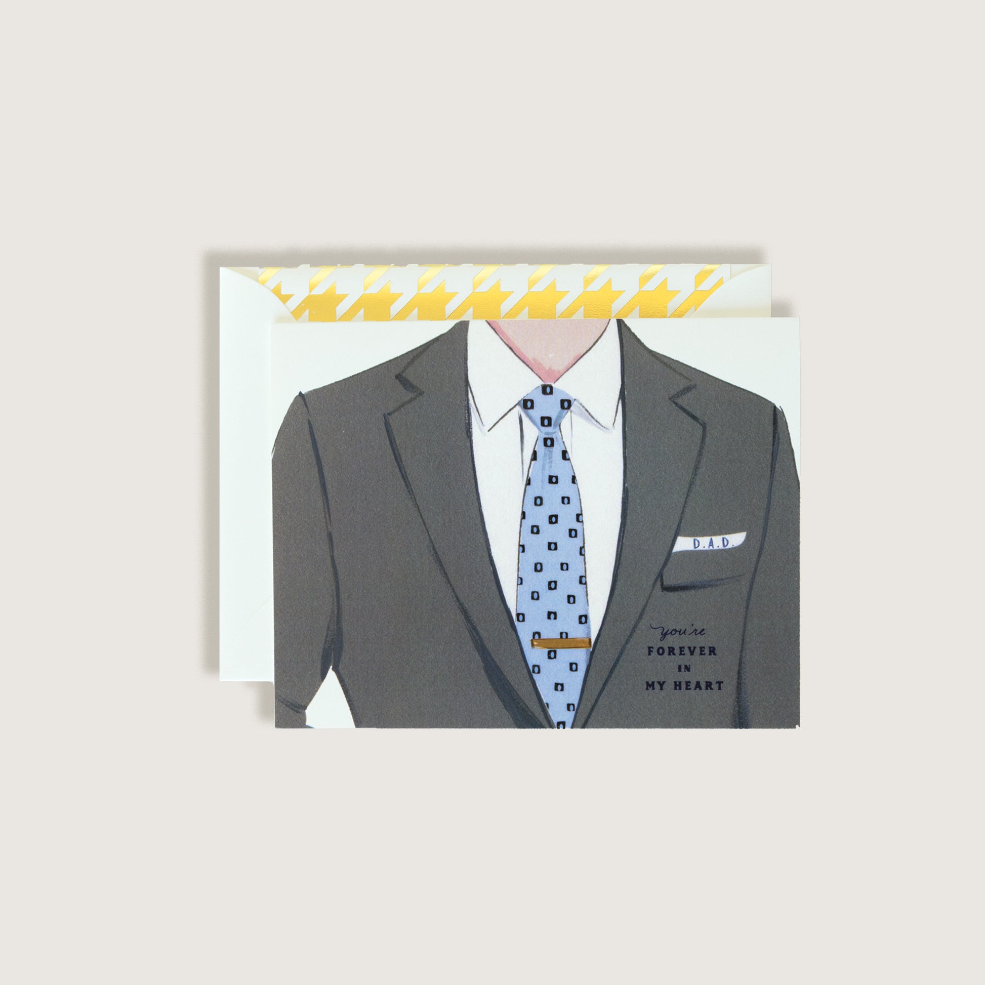 Dad, You're in my Heart Greeting Card