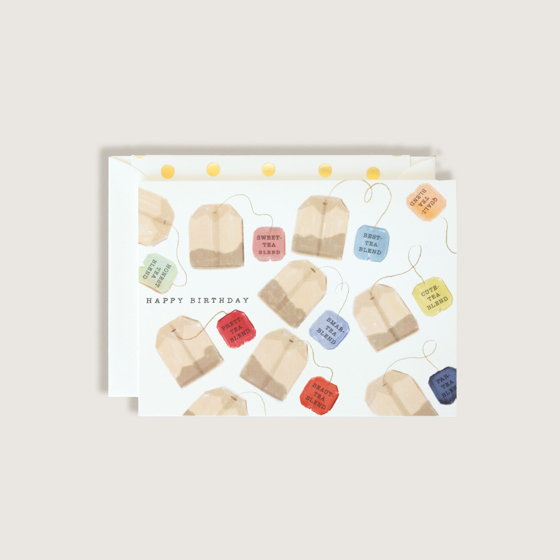Happy Birthday Tea Greeting Card