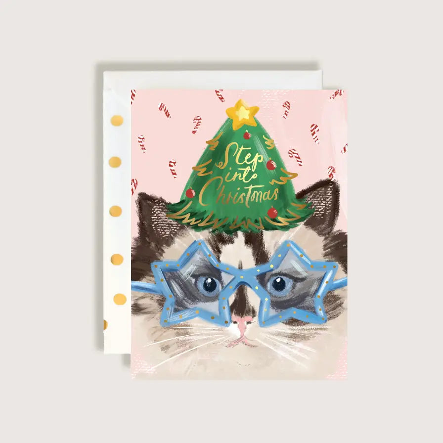 Step into Christmas Greeting Card
