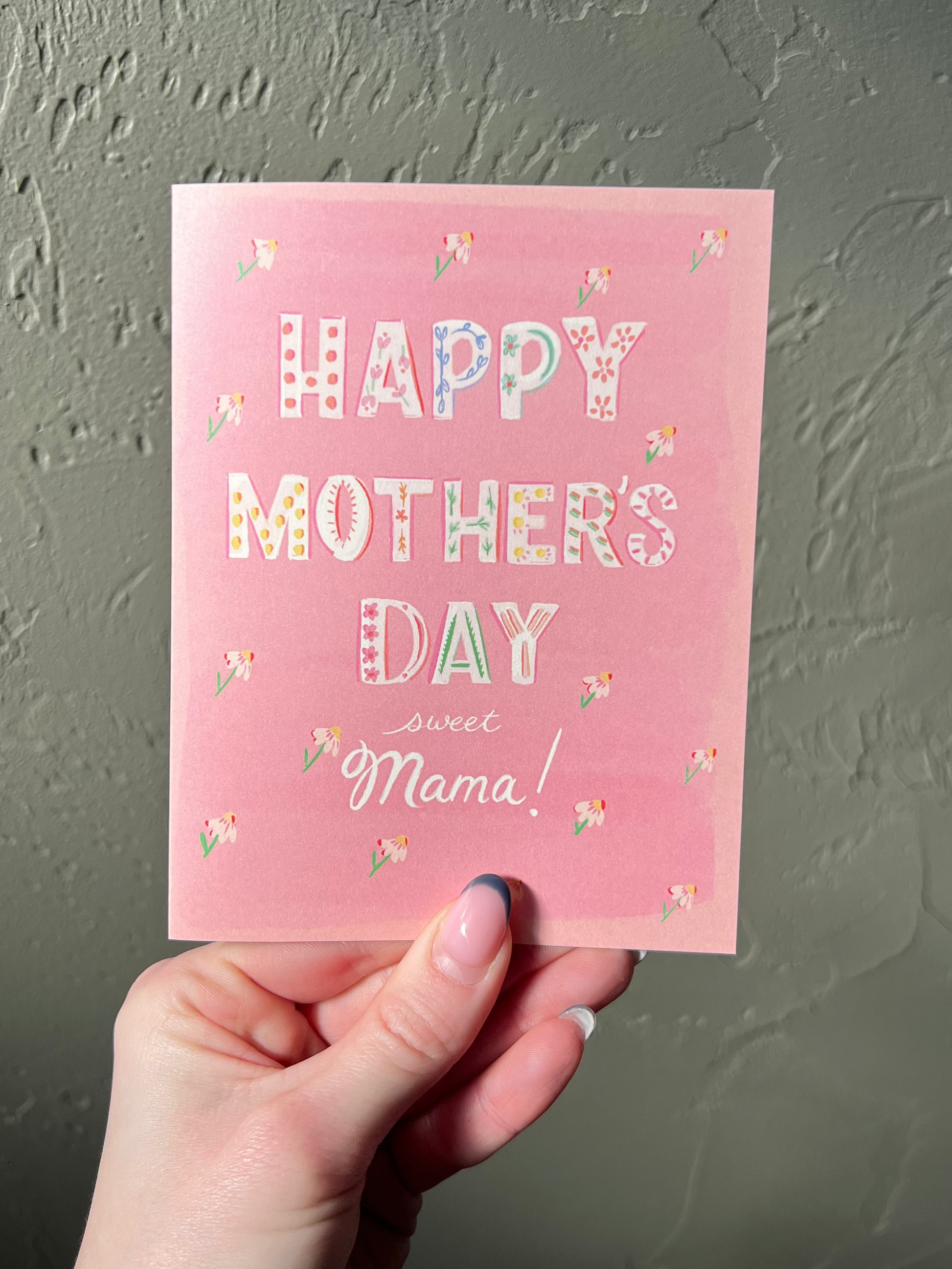 Happy Mother's Sweet Mama Card
