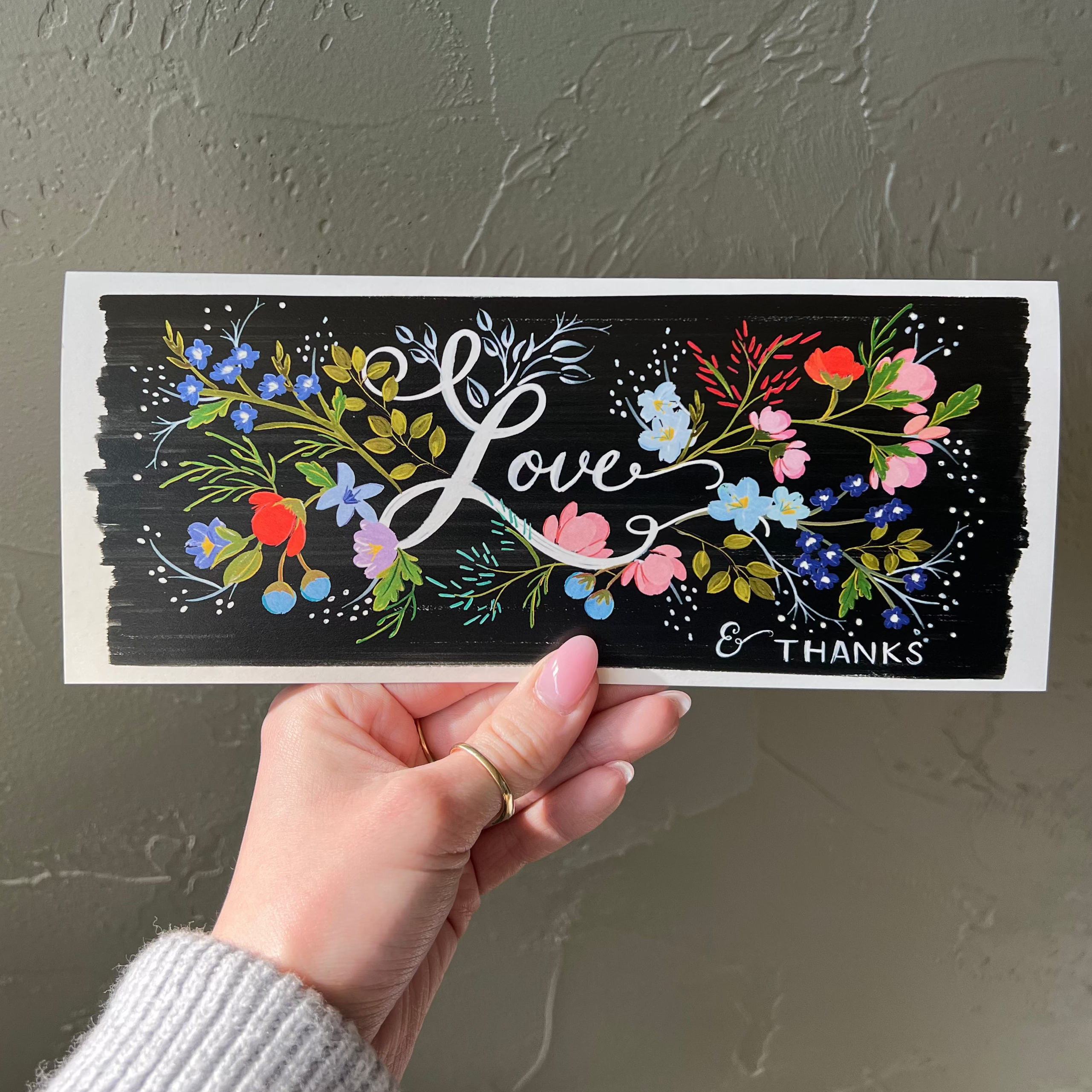 Love and Thanks Card