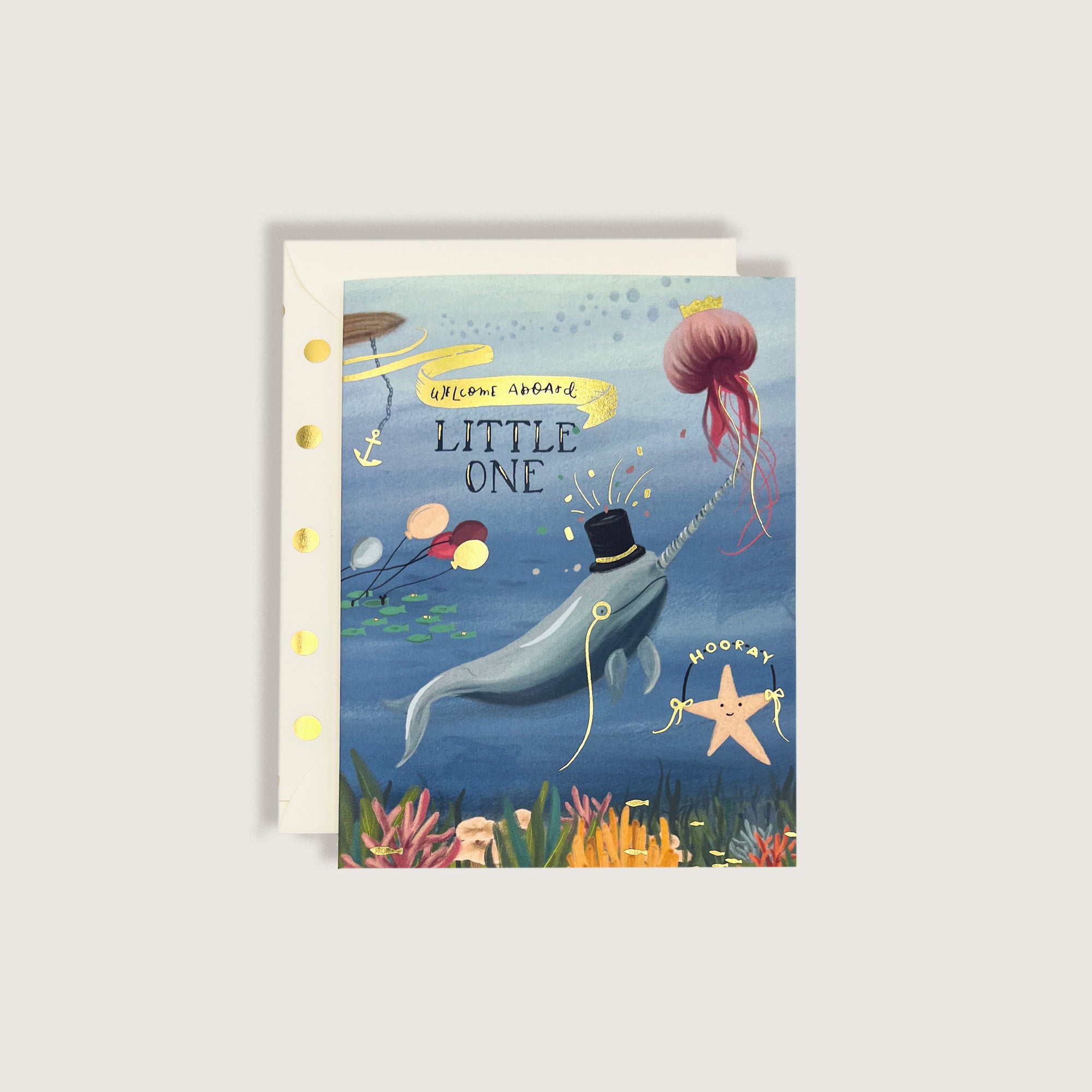 Welcome Aboard Little One Card