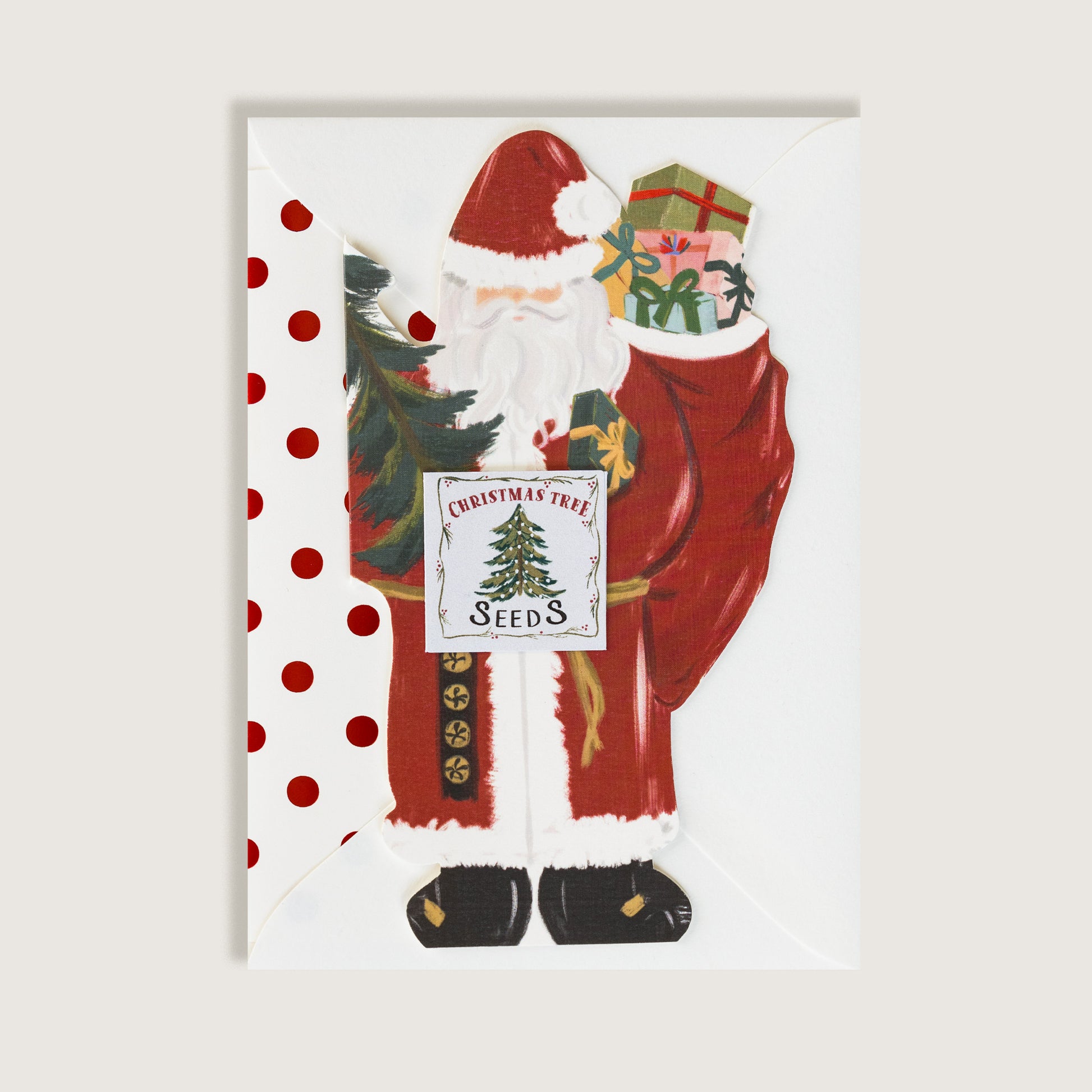 St. Nicholas Christmas Tree Seed Card