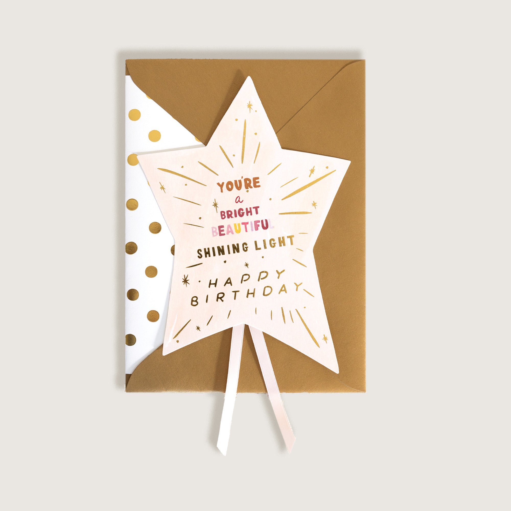 You Are A Shining Light Birthday Greeting Card
