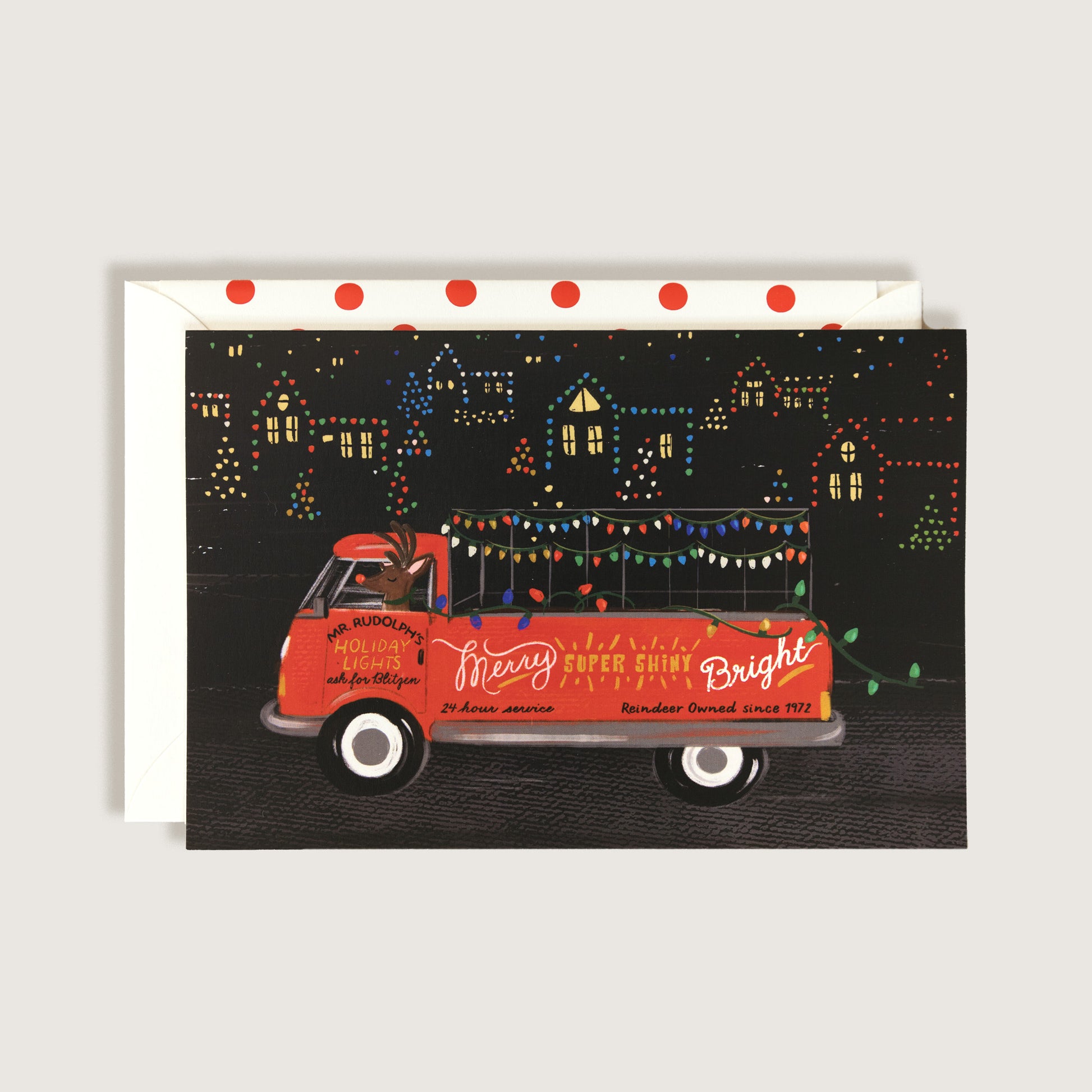 Mr. Rudolph's Tree Service Greeting Card