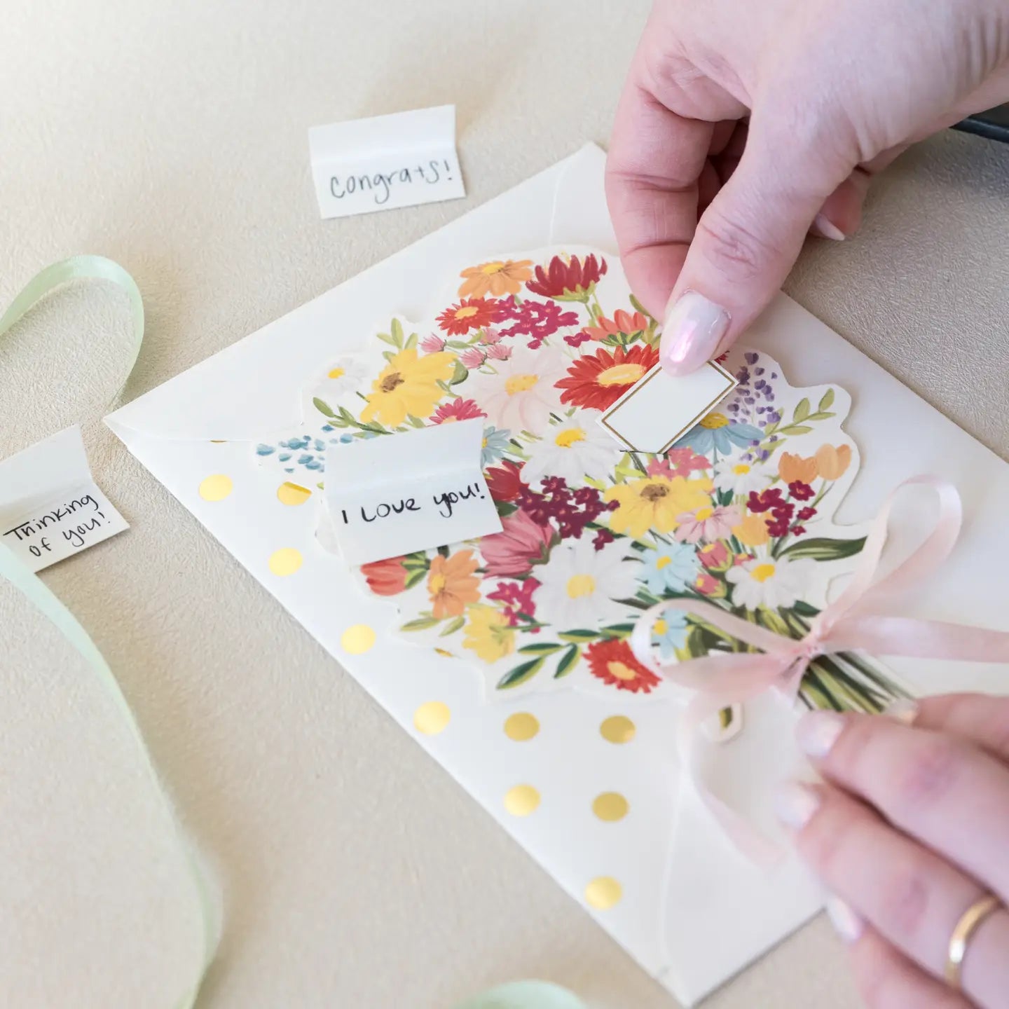 Flower Bouquet Card