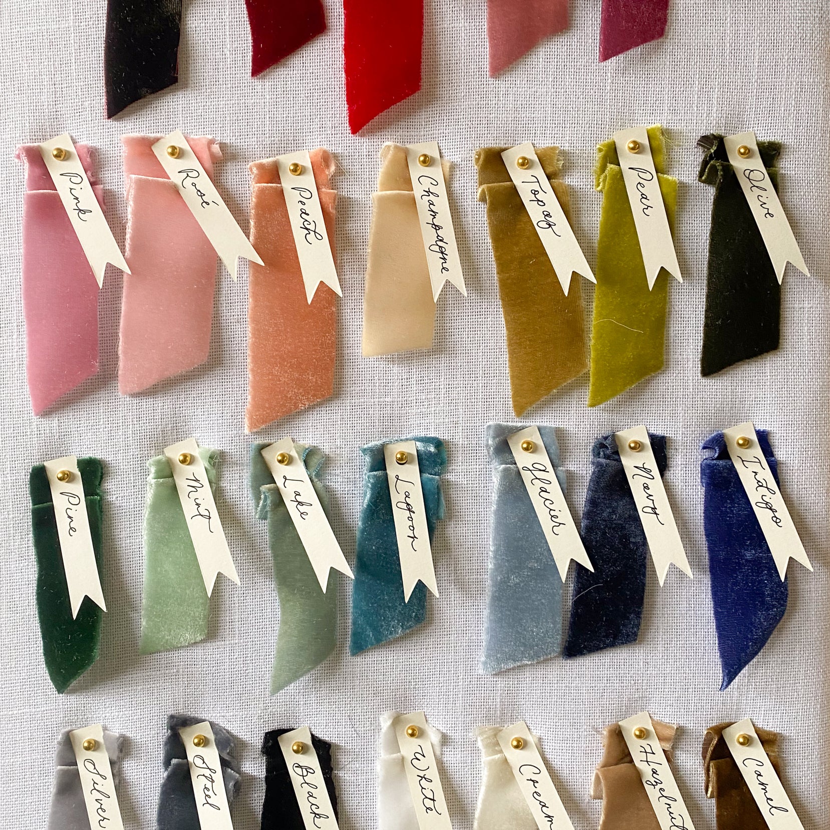 Single Letter Writer Floral Silk Velvet Book