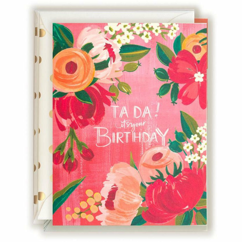 Ta Da! It's your Birthday Card - The First Snow