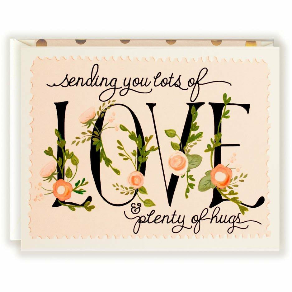 Sending you Love & Hugs - The First Snow