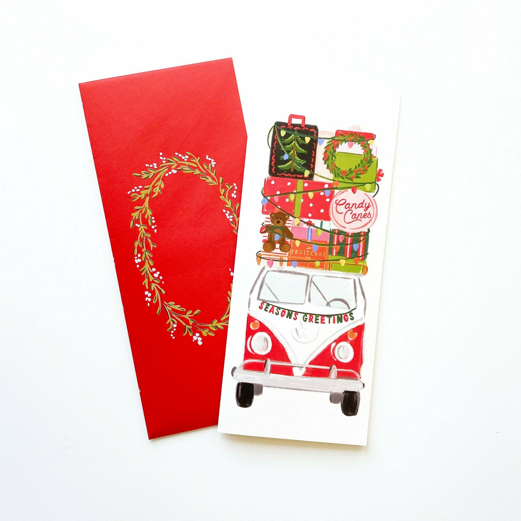 Christmas Vacation Card - The First Snow