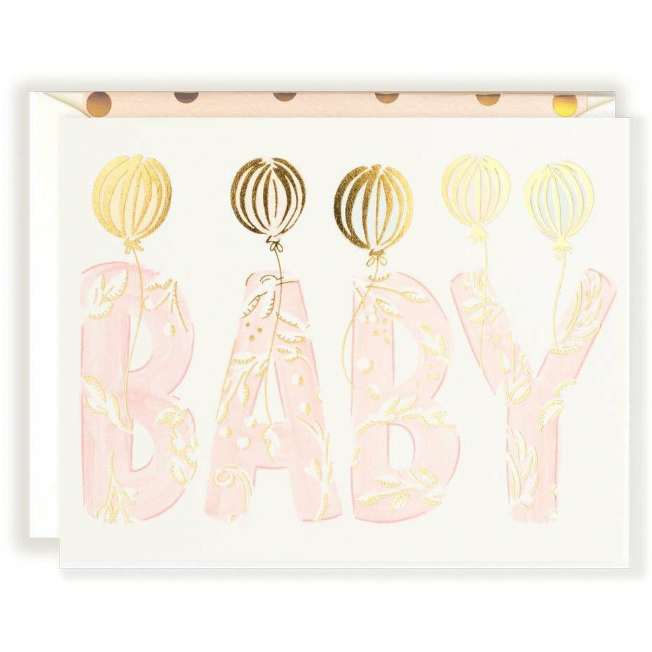 Baby Letters Pink - The First Snow