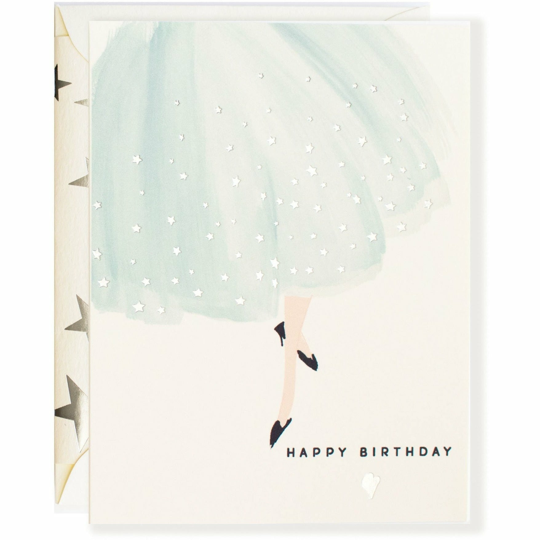 Happy Birthday Blue Dress - The First Snow