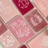 Beautiful "A Love Story" Handmade Velvet-Covered Lined Notebook - The First Snow