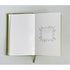 Beautiful "A Love Story" Handmade Velvet-Covered Lined Notebook - The First Snow