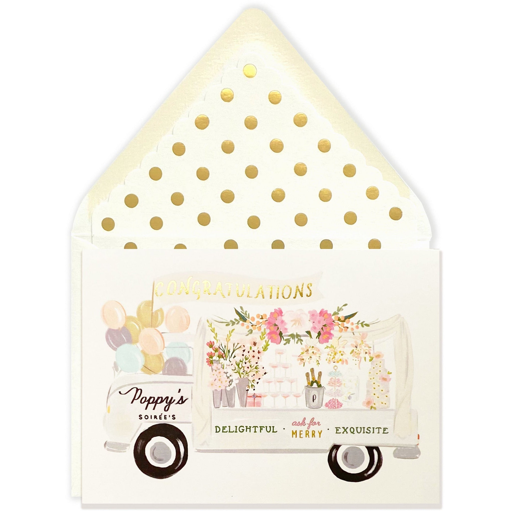 Congratulations Party Truck - The First Snow