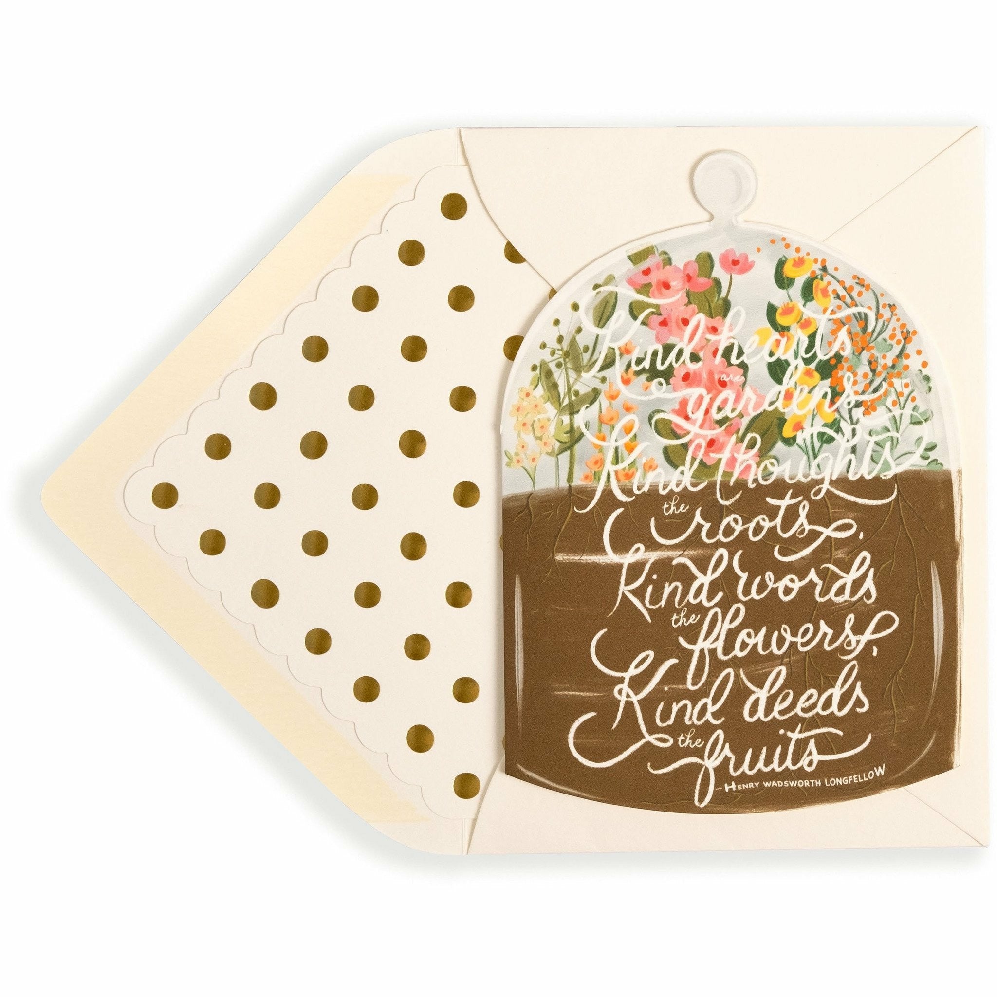 Kind Words, Kind Heart Longfellow Quote - The First Snow