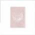 Petite Floral Heart Soft Velvet-Covered Notebook with Lined Pages - The First Snow
